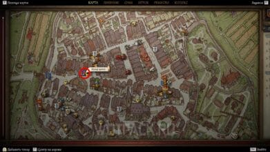 Расположение маляра щитов