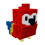 Красный ара (Scarlet Macaw)