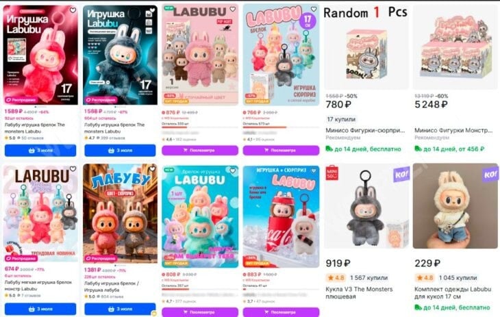 Игрушка Лабубу: что это такое и откуда пошел тренд на плюшевые брелки