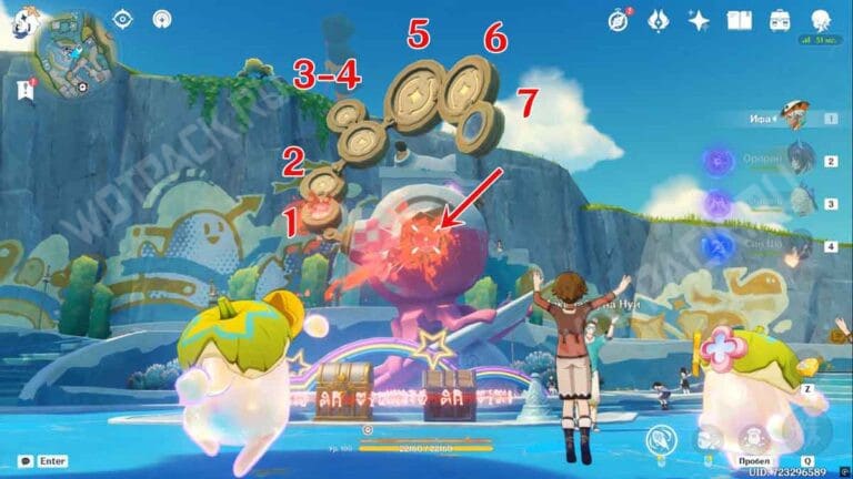 Asha in Genshin Impact: How to Find and Solve Paint Puzzles [Guide]