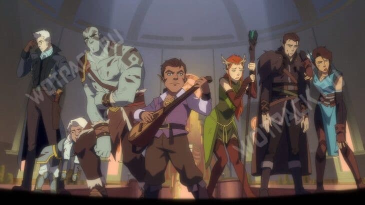Члены команды Vox Machina 