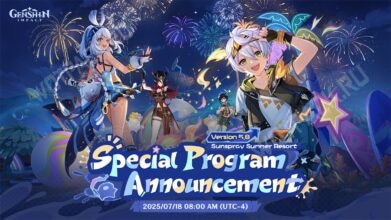 Стрим разработчиков по Genshin Impact 5.8: дата и анонс патча
