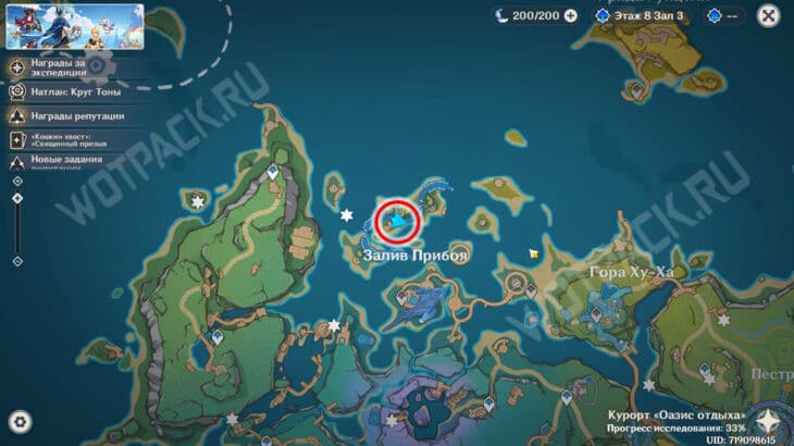 Где найти Пирокулы в Оазисе отдыха в Genshin Impact: карта и маршруты