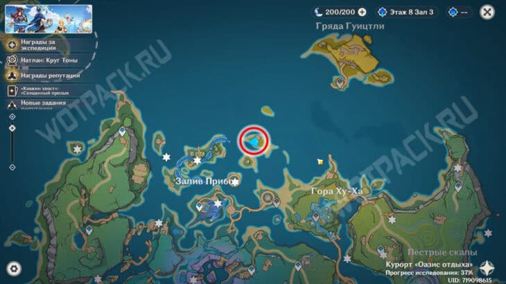 Где найти Пирокулы в Оазисе отдыха в Genshin Impact: карта и маршруты