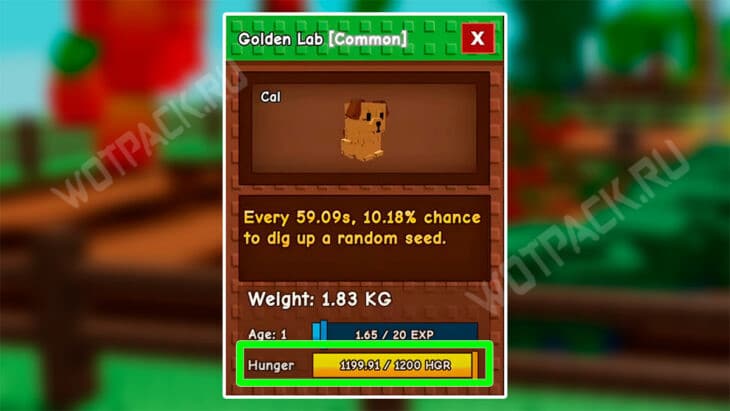 Собака и лабрадор в Вырасти сад (Grow a Garden): что делают и могут выкопать