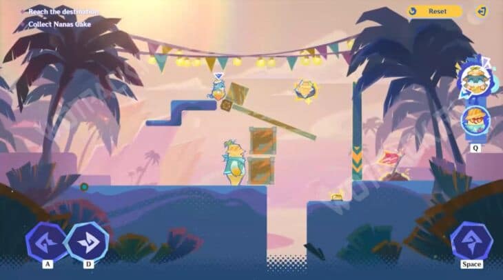 Игровой процесс мини-игры Путешествуя вместе