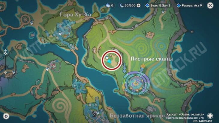 Расположение менеджера Парка лам Алохи