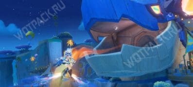 Попробуйте свои силы в мегаскольжении в Genshin Impact