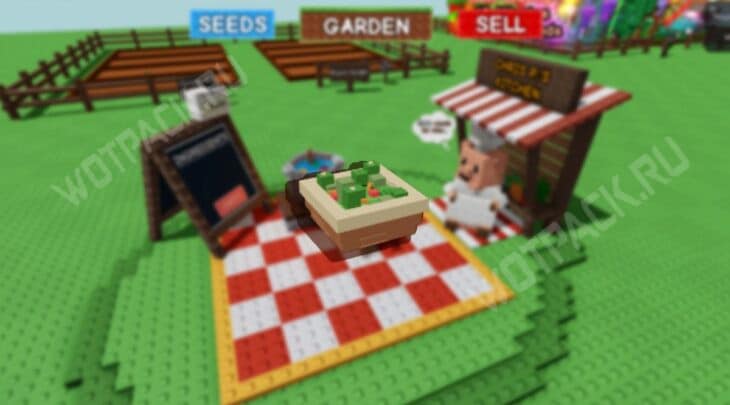 Все рецепты еды в Вырасти сад (Grow a Garden): как приготовить блюда
