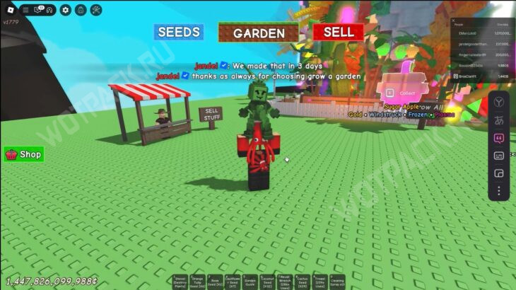 Война админов в Вырасти сад (Grow a Garden): когда вышел ивент и что добавили