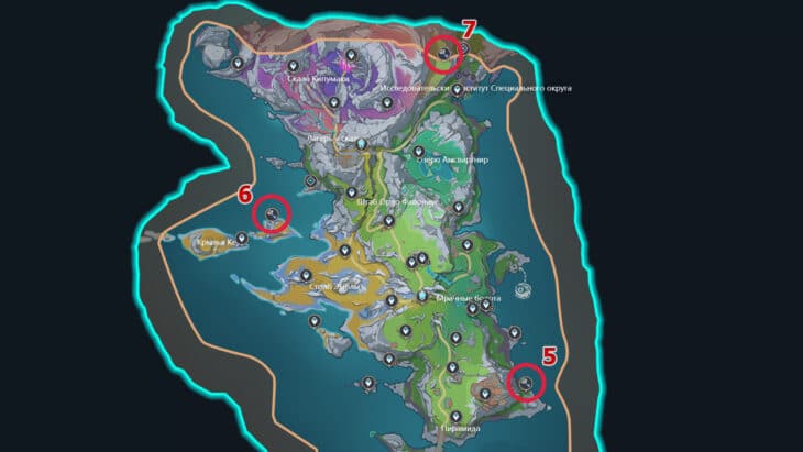 Усыпальницы глубин Нод-Края в Genshin Impact: где найти ключи пограничья и сокровищницы