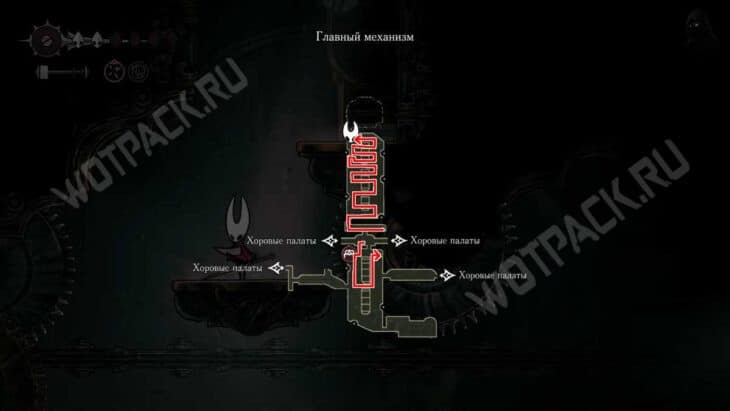 Схема подъема по Главному механизму
