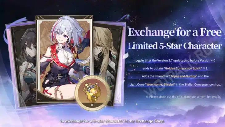 Обновление Honkai Star Rail 3.7: дата выхода, баннеры, персонажи и события