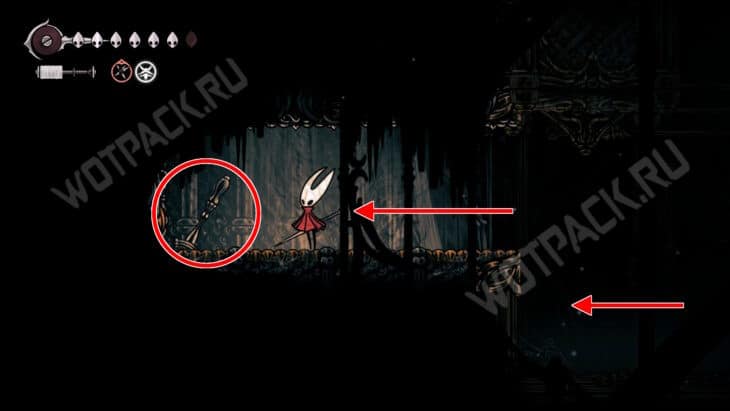 Шепчущие катакомбы в Hollow Knight Silksong: как закрыть локацию на 100%