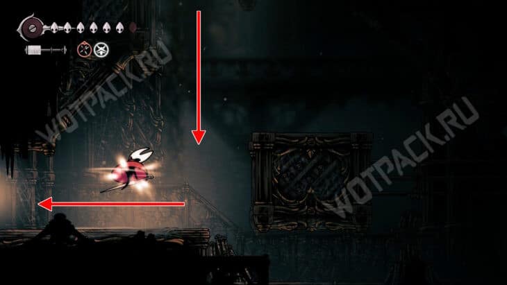 Шепчущие катакомбы в Hollow Knight Silksong: как закрыть локацию на 100%