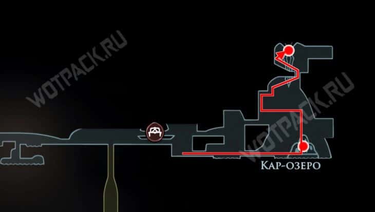 Как пройти через Кар-озеро к способности "Буйство нитей"