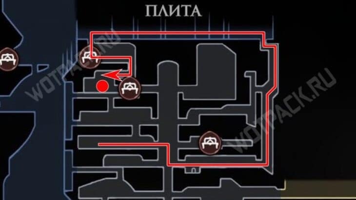 Маршрут к ключу "Еретик"