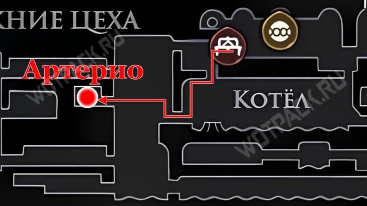Дорога до станции Артерио