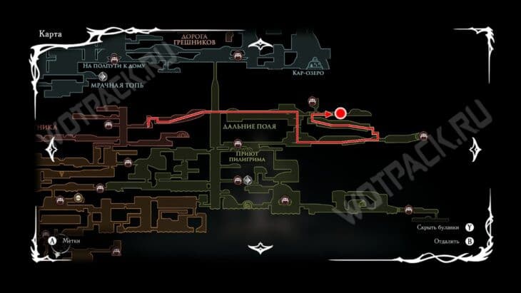 Маршрут к Кармелите