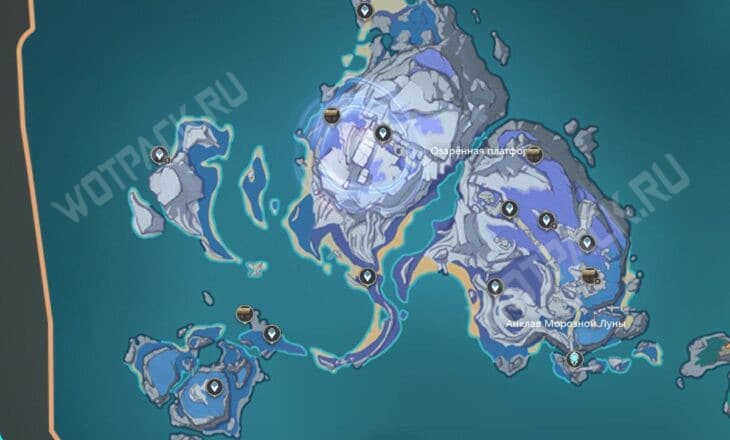 Остров Хийси в Genshin Impact: все сундуки и загадки