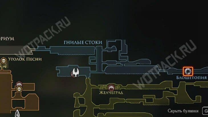 Место проведения блошиного фестиваля