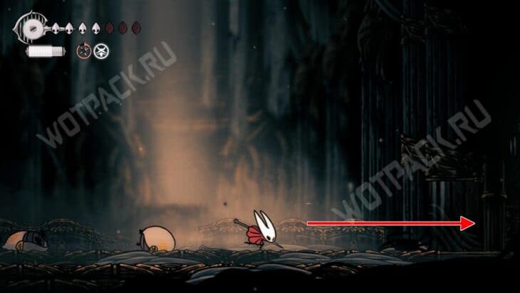 Шепчущие катакомбы в Hollow Knight Silksong: как закрыть локацию на 100%