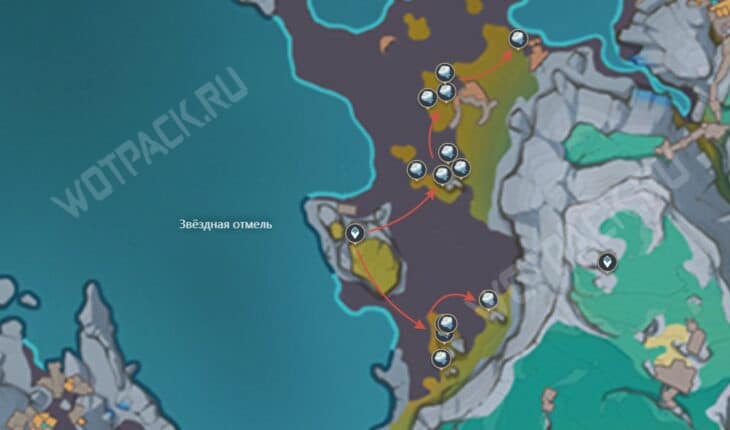 Ягоды лакка в Genshin Impact: где найти и у кого купить