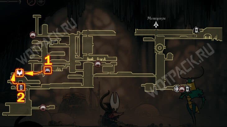 Вердания в Hollow Knight Silksong: как найти Зеленого принца и попасть в локацию