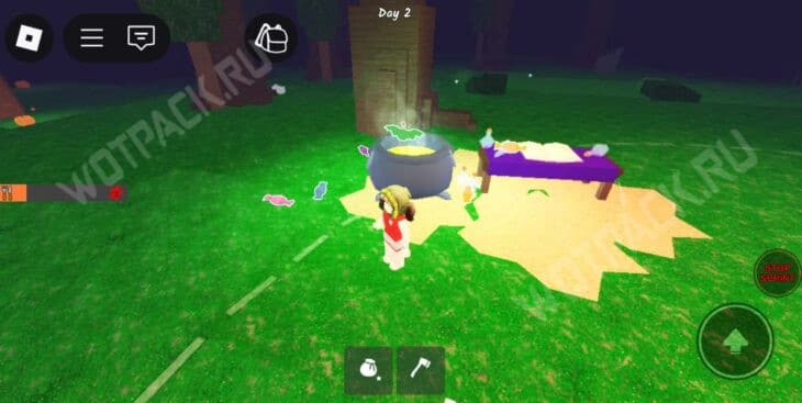 Готовый эликсир и конфеты