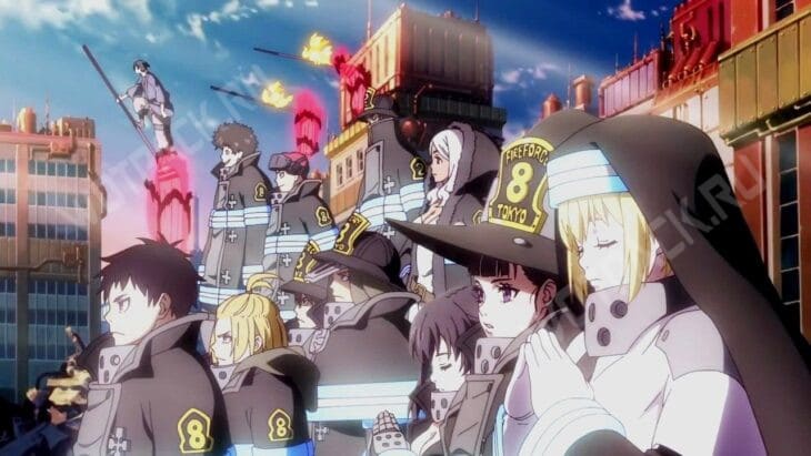 Синра Кусакабэ и его товарищи встречают новый день