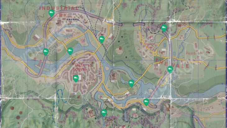 Расположение всех конвоев на карте мира 