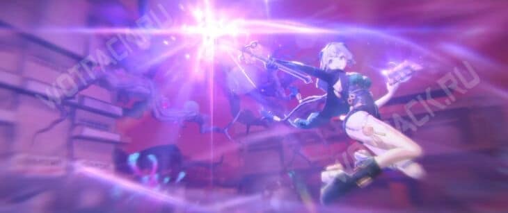 Люсия достаёт свои посох и книгу