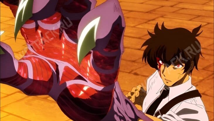 Нубэ использует демоническую руку