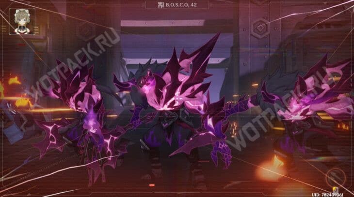 Сражение с Охотниками от лица крейсера Марионетки