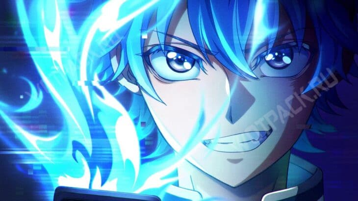 Содзи Эндзё ухмыляется и использует силу мобильника