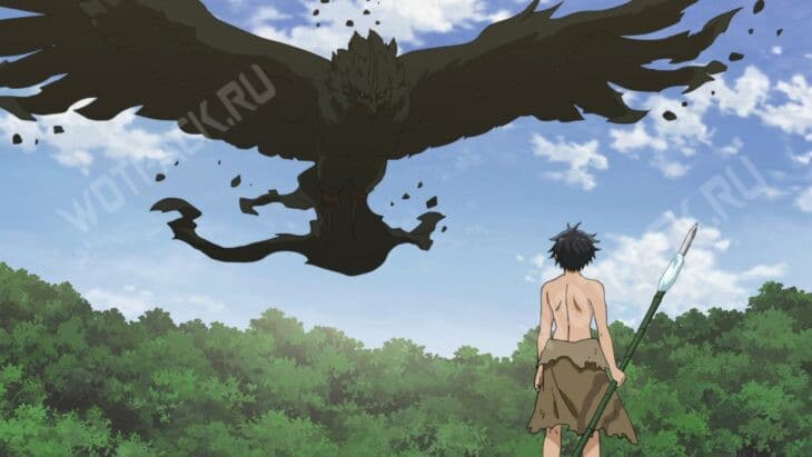 Рё сражается с Ястребом-убийцей