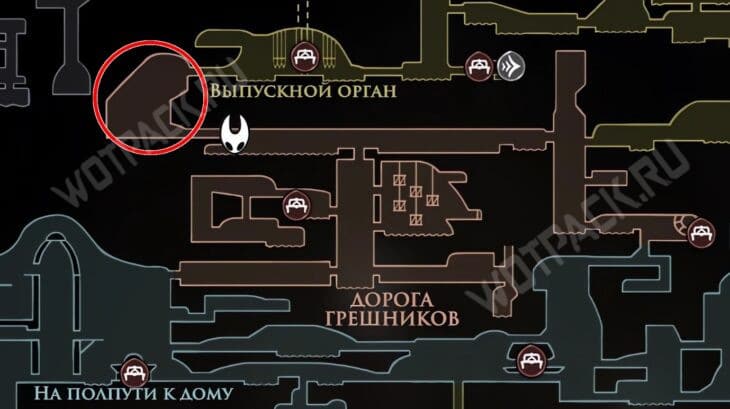 Дорога грешников в Hollow Knight Silksong: как закрыть локацию на 100%