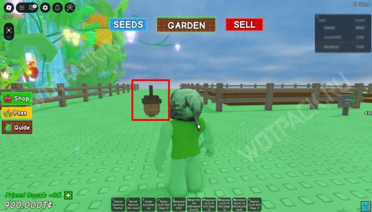 Ореховое обновление в Вырасти сад (Grow a Garden): как вырастить бурундука