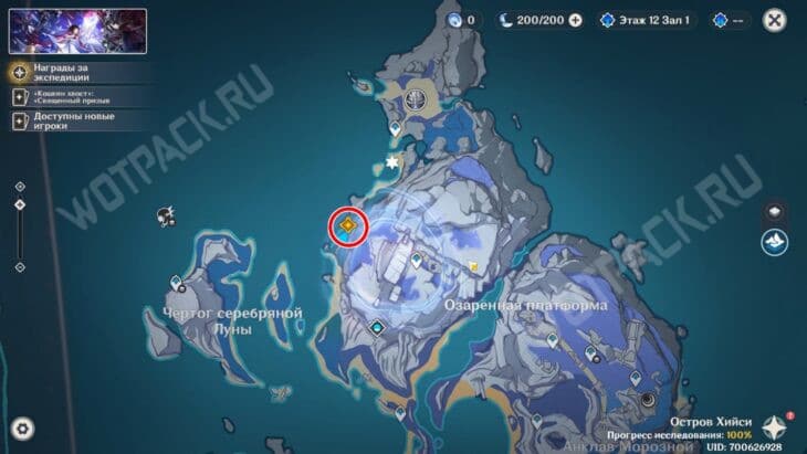 Расположение Альбедо и Дурина