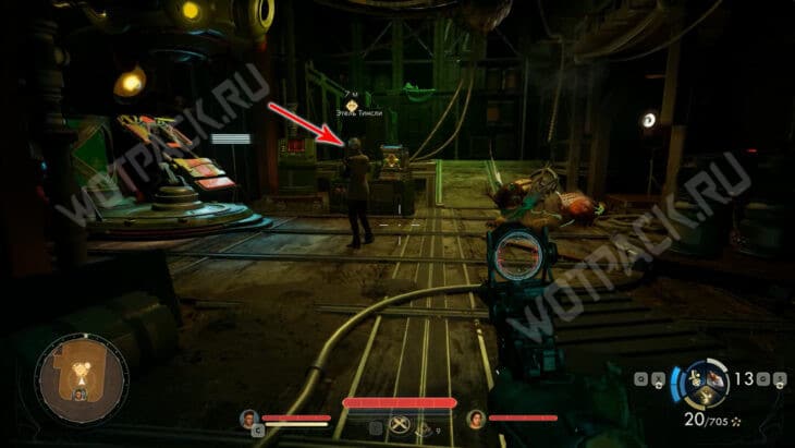 Этель Тинсли в лаборатории Фэрфилда