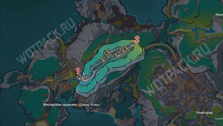 Древесина черешчатого дуба в Genshin Impact: где найти и для чего пригодится