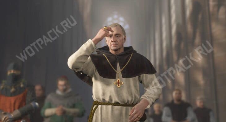 Аббат Ян Третий на службе