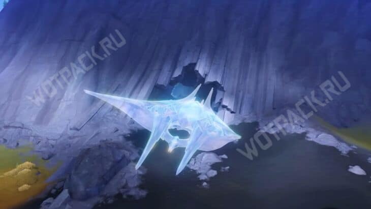 Фантом разбитого космического корабля Путешественников