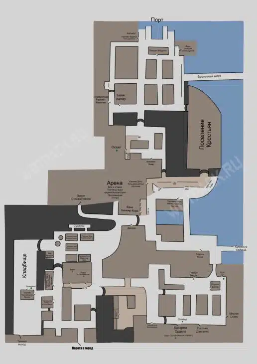 Карта города