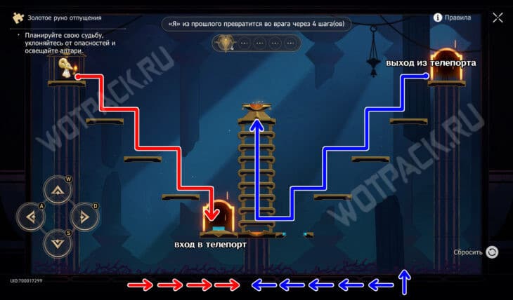 Золотое руно отпущения в Руинах времени Берега погребенных воспоминаний в HSR: как пройти