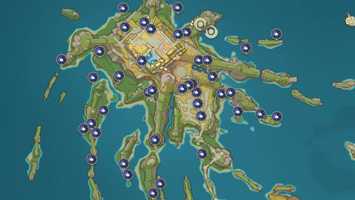 Сумеречная мимифлора на карте Натлана