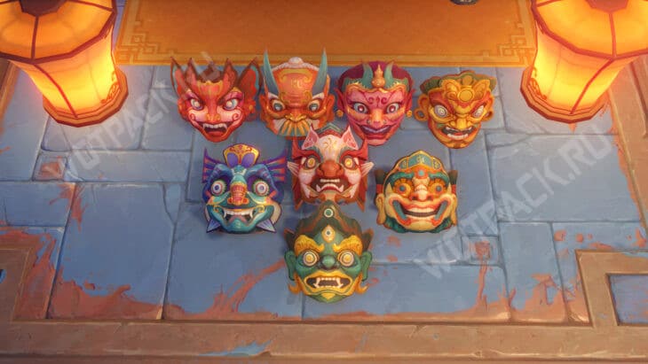 Маски восьми Адептов