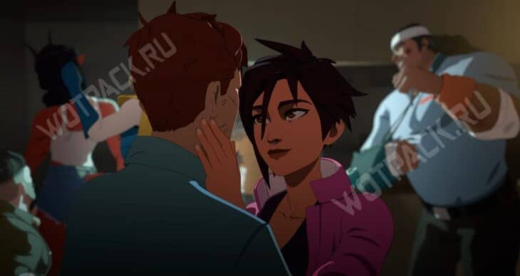 Танец на вечеринке с Невидивой