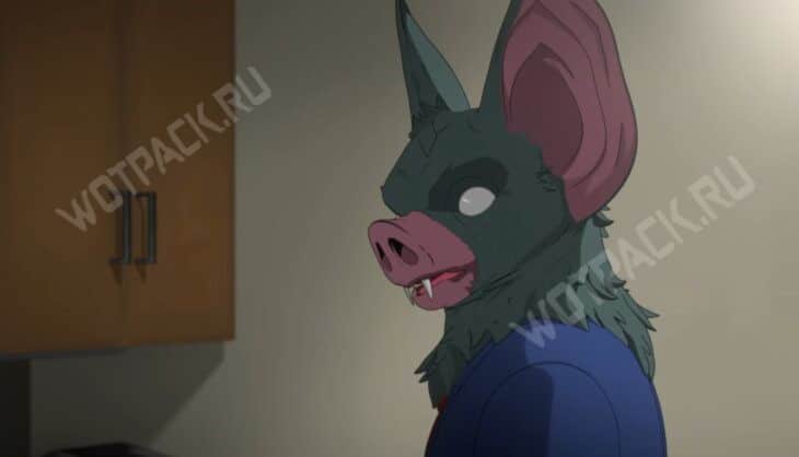 Сонар стоит на кухне