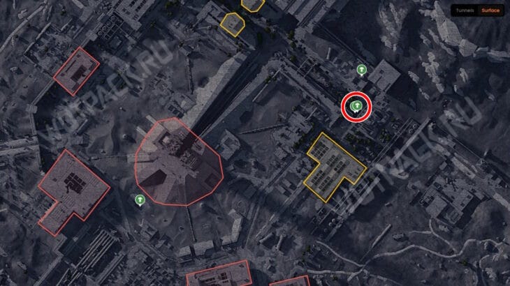 Точка сбора грибов в космопорте